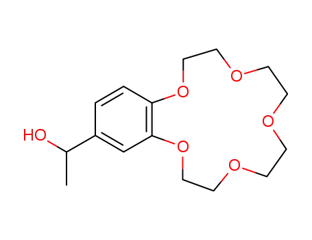 4'-(1-Hydroxyethyl)-benzo-15-crown-5 ether