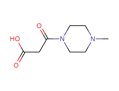Molecular Structure of 318280-11-4 (3-(4-METHYL-PIPERAZIN-1-YL)-3-OXO-PROPIONIC ACID)