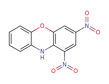 Molecular Structure of 26103-32-2 (1,3-dinitro-10H-phenoxazine)
