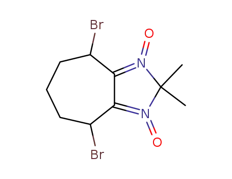 4,7-dibromo-2,2-dimethylcyclohepta-2H-imidazole 1,3-dioxide