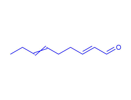 Molecular Structure of 1172627-05-2 (nona-2<i>t</i>,6ξ-dienal)