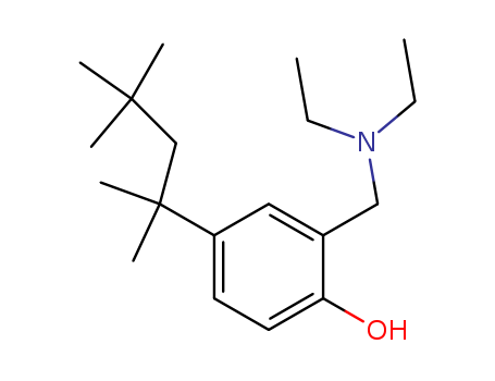 Phenol,2-[(diethylamino)methyl]-4-(1,1,3,3-tetramethylbutyl)-