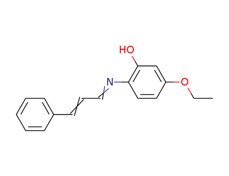Phenol,5-ethoxy-2-[(3-phenyl-2-propen-1-ylidene)amino]- cas  26449-59-2