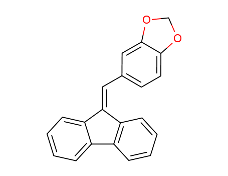 1,3-Benzodioxole,5-(9H-fluoren-9-ylidenemethyl)- cas  26356-44-5