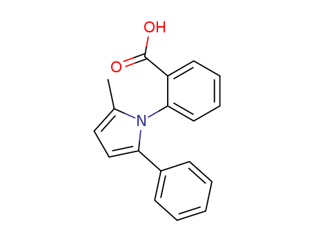 2-(2-methyl-5-phenyl-1H-pyrrol-1-yl)benzoic acid