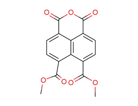 Molecular Structure of 131188-68-6 (4,5-Dimethoxycarbonyl-1,8-naphthalenedicarboxylic anhydride)