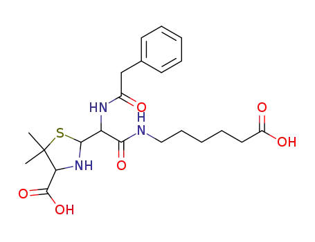 Molecular Structure of 2642-55-9 (benzylpenicilloyl)