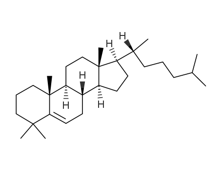 Molecular Structure of 2634-49-3 (4,4-dimethylcholest-5-ene)