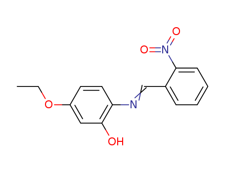 Phenol,5-ethoxy-2-[[(2-nitrophenyl)methylene]amino]-