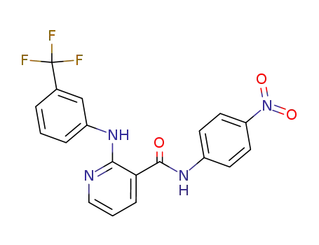 2-[(3-트리플루오로메틸페닐)아미노]-N-(4-니트로페닐)-3-피리딘카르복스아미드