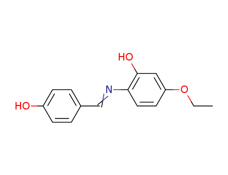 Phenol,5-ethoxy-2-[[(4-hydroxyphenyl)methylene]amino]- cas  26449-44-5