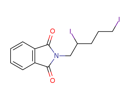 1H-Isoindole-1,3(2H)-dione, 2-(2,5-diiodopentyl)-