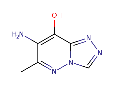 Molecular Structure of 32002-31-6 (4-amino-3-methyl-1,2,7,8-tetrazabicyclo[4.3.0]nona-3,6,8-trien-5-one)