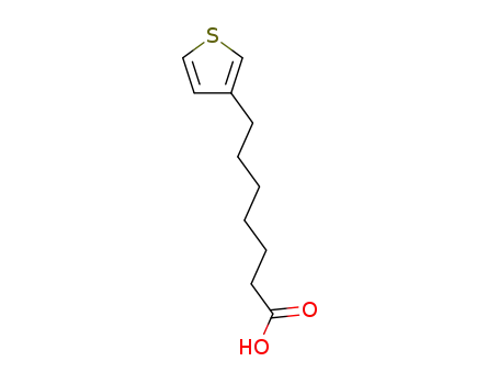 Molecular Structure of 26420-23-5 (7-(3-THIENYL)HEPTANOIC ACID)