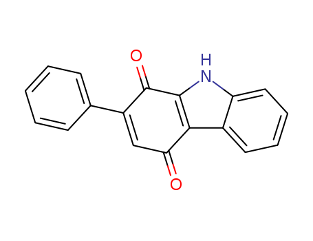 1H-Carbazole-1,4(9H)-dione,2-phenyl- cas  26351-51-9
