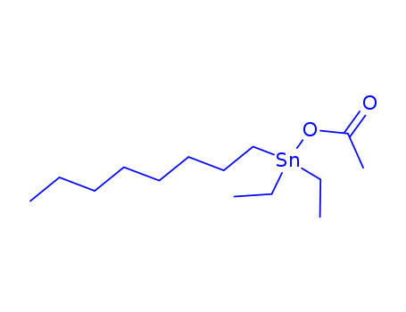 Acetic acid,diethyloctylstannyl ester cas  2603-30-7