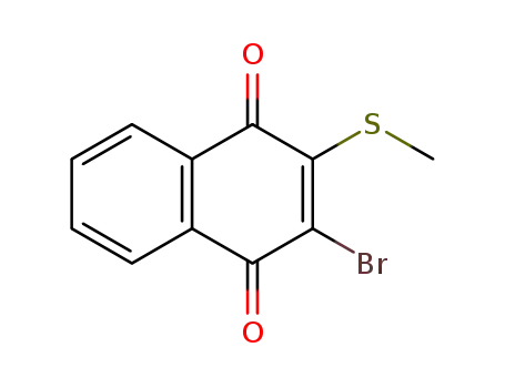 2-bromo-3-(methylsulfanyl)naphthalene-1,4-dione