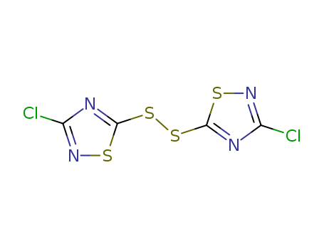 1,2,4-Thiadiazole,5,5'-dithiobis[3-chloro- (8CI,9CI)