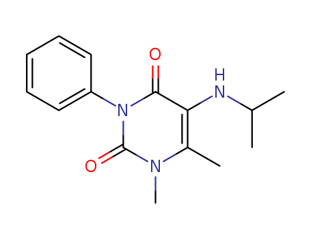 Uracil, 5-(isopropylamino)-1,6-dimethyl-3-phenyl-