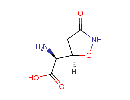 alpha-amino-3-oxo-5-isoxazolidineacetic acid