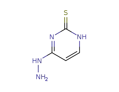 4(1H)-피리미디논, 2,3-디히드로-2-티옥소-, 히드라존(9CI)
