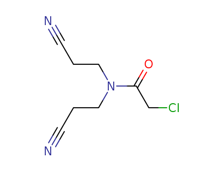 Acetamide, 2-chloro-N,N-bis(2-cyanoethyl)-