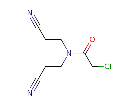 2-chloro-N,N-bis(2-cyanoethyl)acetamide