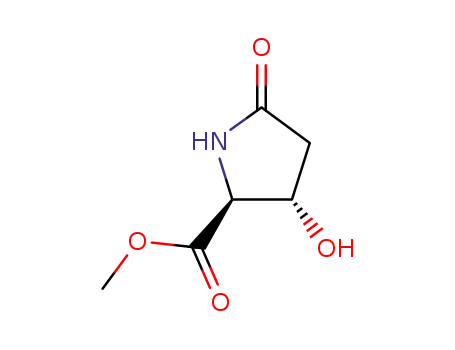 프롤린, 3-하이드록시-5-옥소-, 메틸 에스테르, DL-트랜스-(8CI)