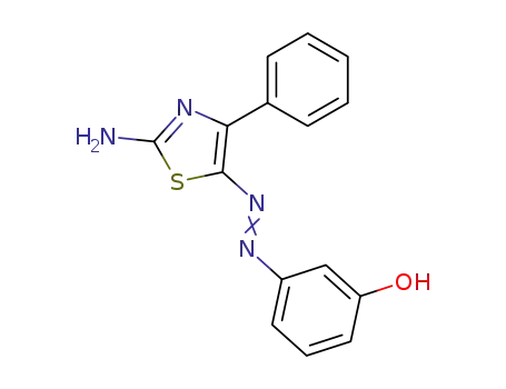 Molecular Structure of 26179-20-4 (3-{2-[(2E)-2-imino-4-phenyl-1,3-thiazol-5(2H)-ylidene]hydrazino}phenol)