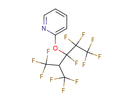 1,1,1,3,4,4,5,5,5-nonafluoro-2-trifluoromethyl-3-(2-pyridyloxy)pentane