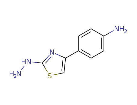Benzenamine,4-(2-hydrazinyl-4-thiazolyl)-