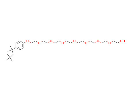 3,6,9,12,15,18,21-Heptaoxatricosan-1-ol,23-[4-(1,1,3,3-tetramethylbutyl)phenoxy]-