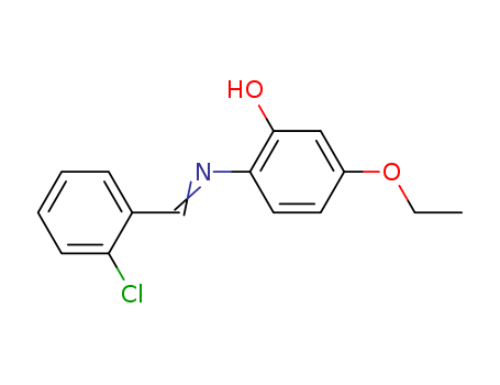 Phenol,2-[[(2-chlorophenyl)methylene]amino]-5-ethoxy- cas  26449-53-6