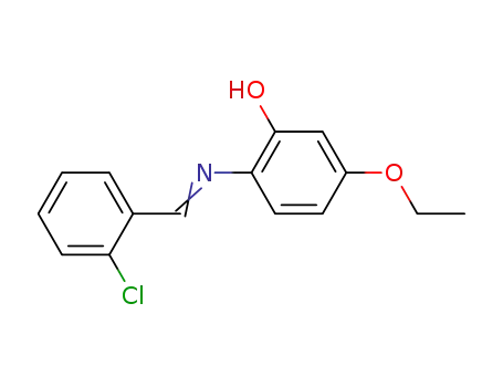 2-{[(e)-(2-Chlorophenyl)methylidene]amino}-5-ethoxyphenol