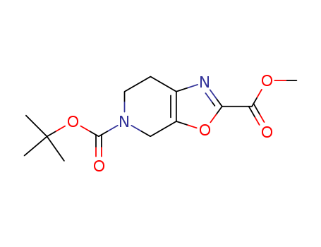 5-tert-Butyl 2-Methyl 6,7-dihydrooxazolo[5,4-c]pyridine-2,5(4H)-dicarboxylate