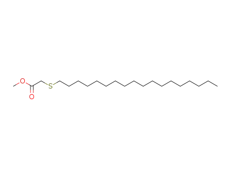 Molecular Structure of 130614-27-6 (methyl 2-(octadecylthio)acetate)