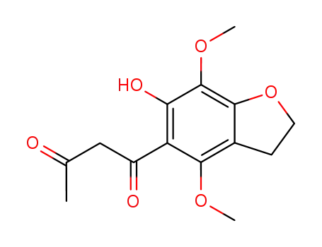 1-(6-hydroxy-4,7-dimethoxy-2,3-dihydro-benzofuran-5-yl)-butane-1,3-dione
