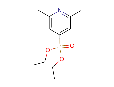 (2,6-Dimethyl-4-pyridyl)phosphonic acid diethyl ester