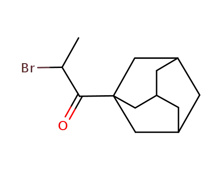 Molecular Structure of 26525-24-6 (1-(1-ADAMANTYL)-2-BROMOPROPAN-1-ONE)