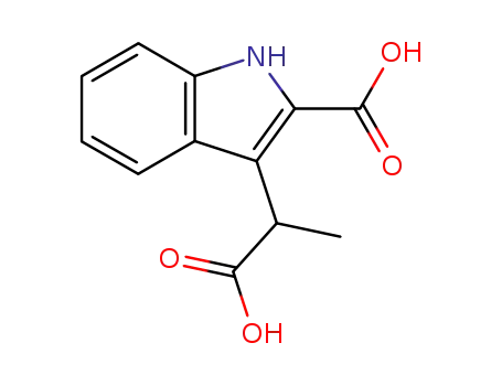 α-Methyl-2-carboxy-3-indoleacetic acid