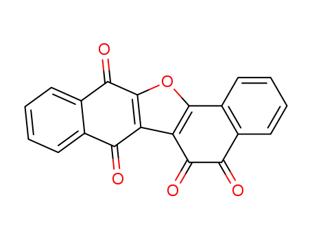 Molecular Structure of 75083-40-8 (Dinaphtho[1,2-b:2',3'-d]furan-5,6,7,12-tetrone)
