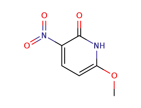 Molecular Structure of 26149-11-1 (2-Hydroxy-6-methoxy-3-nitropyridine)