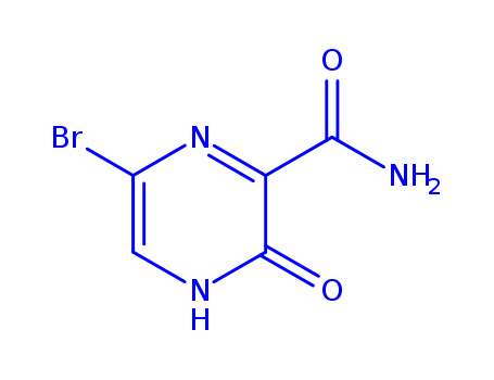 2-PYRAZINECARBOXAMIDE, 6-BROMO-3,4-DIHYDRO-3-OXO-; PYRAZINECARBOXAMIDE, 6-BROMO-3,4-DIHYDRO-3-OXO- (9CI);6-BROMO-3-HYDROXYPYRAZINE-2-CARBOXAMIDE;