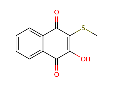 1,4-Naphthalenedione,2-hydroxy-3-(methylthio)- cas  31914-17-7