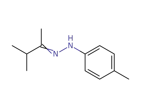 Molecular Structure of 119094-84-7 (<i>N</i>-(1,2-dimethyl-propylidene)-<i>N</i>'-<i>p</i>-tolyl-hydrazine)
