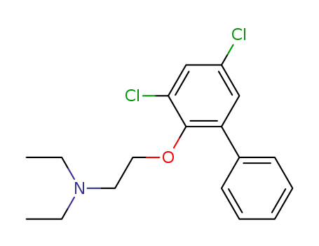 2-[(3,5-dichlorobiphenyl-2-yl)oxy]-N,N-diethylethanamine