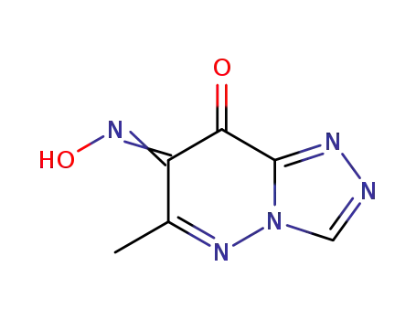 Molecular Structure of 32002-30-5 (6-methyl-7-nitroso[1,2,4]triazolo[4,3-b]pyridazin-8(5H)-one)