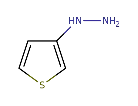 Molecular Structure of 1262833-38-4 (thiophen-3-yl-hydrazine)