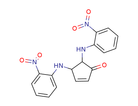 2-Cyclopenten-1-one,4,5-bis[(2-nitrophenyl)amino]- cas  32116-50-0