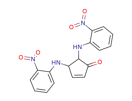 Molecular Structure of 32116-50-0 (4,5-bis[(2-nitrophenyl)amino]cyclopent-2-en-1-one)